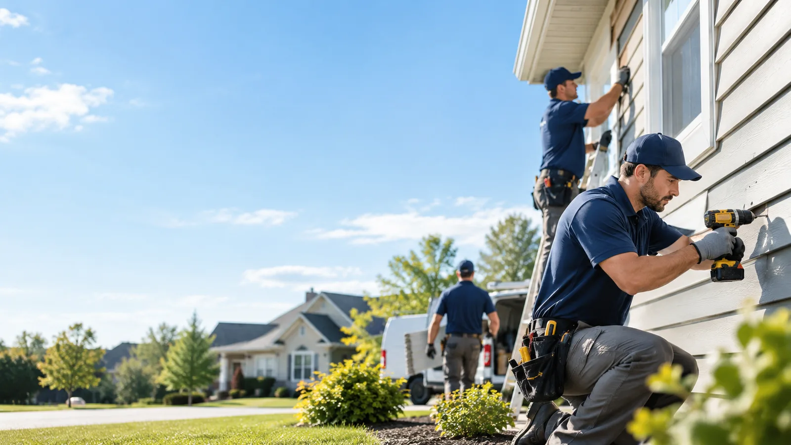 Commercial Siding Repair in Keeling, VA